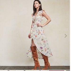 Reformation Charlene Dress in Yasmin, sz L